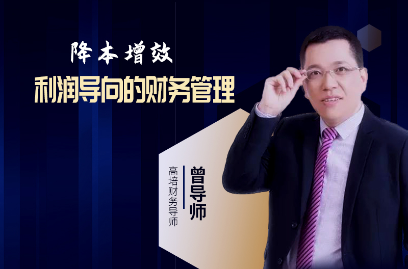 降本增效—利潤(rùn)導(dǎo)向的財(cái)務(wù)管理